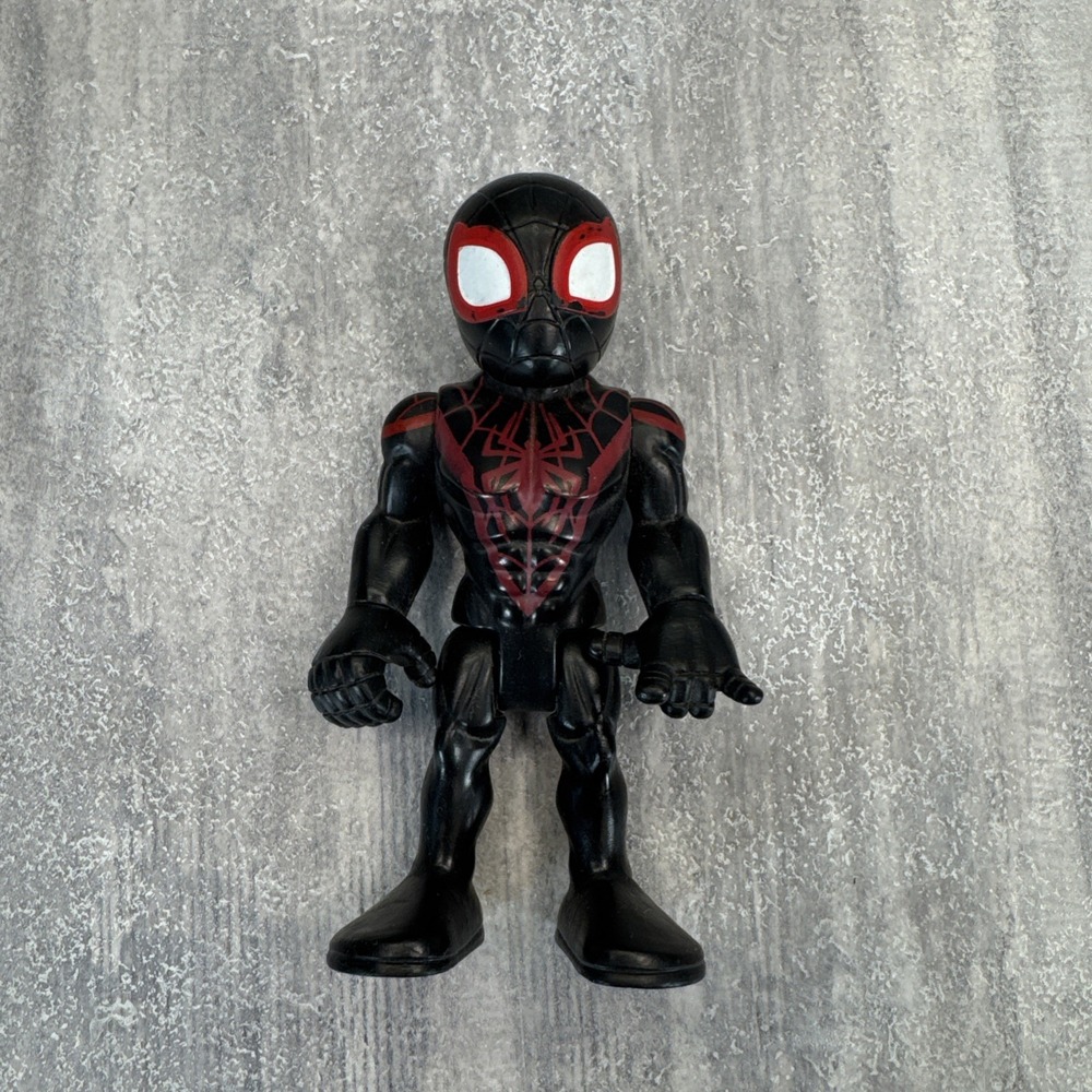 2018 Spider Man Hasbro Marvel & Subs 5" Spider Man TM Action Figure Black Spider